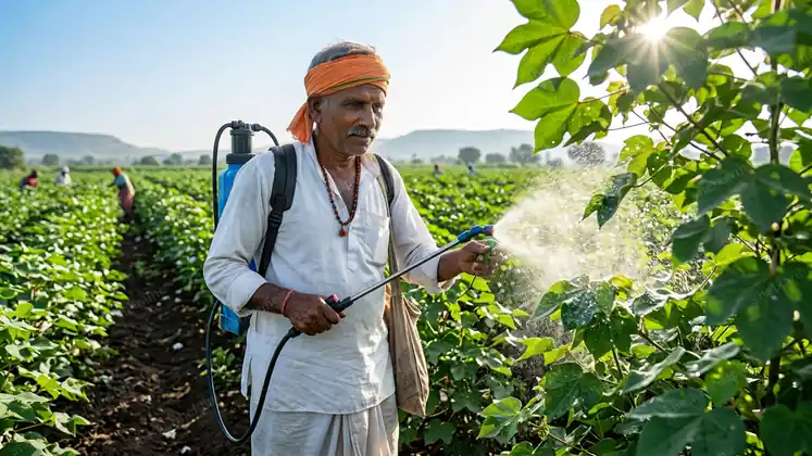 बाबाराव वनस्पती अर्क फवारणी कापूस कीड नियंत्रण शेतकरी हेल्पलाईन