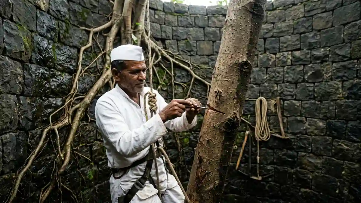 विहिरीला थोडाही धक्का न लागता, आतले मोठे झाड मुळासकट सुकेल! फक्त सलाईनच्या 'या' ३ सोप्या देशी उपायांचा वापर करा... 1 विहिरीतील झाड मुळासकट सुकेल सलाईन देशी जुगाड